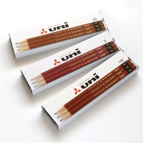 Mitsubishi Pencil Pencil Uni-K 2H 1 Dozen Paper Box UK2H