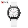 Fashion Ofns Top Brand Square Quartz Watch Luminous Waterproof Large Digital Scale Test Learning Silent Male And Female Students