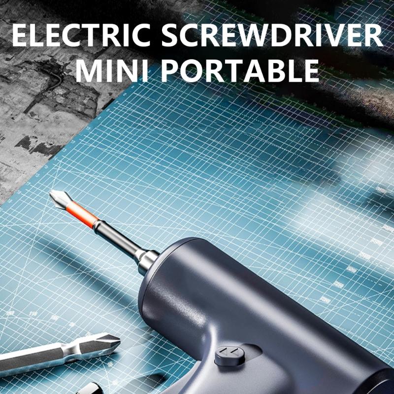 Rechargeable 3.6V Power Electric Screwdriver Convenient Tool For DIY Projects With Long Lasting 1200mAh Battery