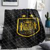 Spain Art Printed Flannel Blanket, soft throw for bedroom sofa, washable, fan merchandise, great gift.
