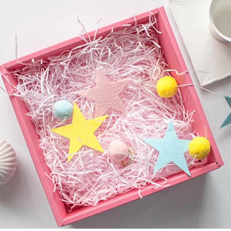 50/100g Buntes Florales Lafitepapier Geschenkboxfüllung Hochzeitsfeier Geburtstag Weihnachten Urlaub Heimdekoration Geschenkverpackung