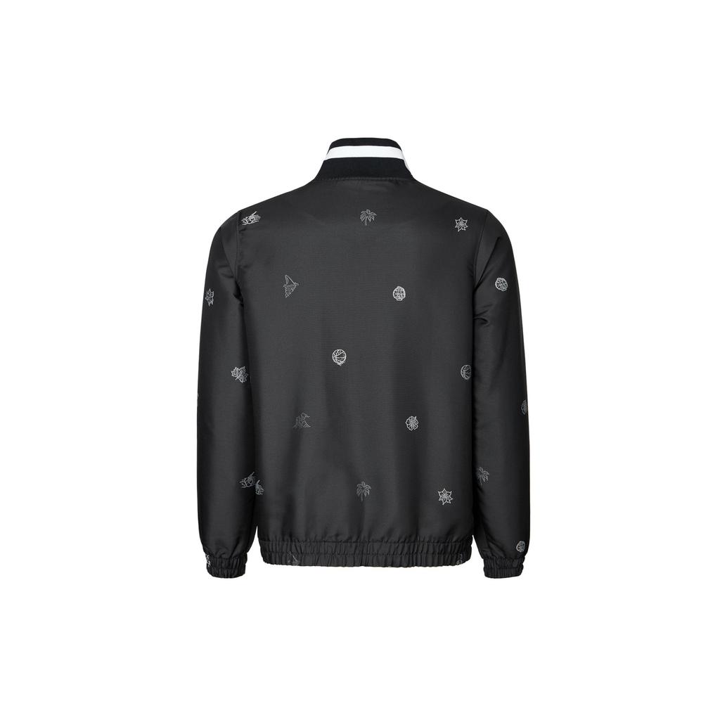 Nike Premium Pattern Print Long Sleeve Jacket Men Outerwear Black DH7439-010