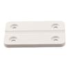 4pcs Replacement Hinges For Igloo Cooler Box White Plastic Hinges With Screws For Colemans Coolers Hinges Kit With Screws