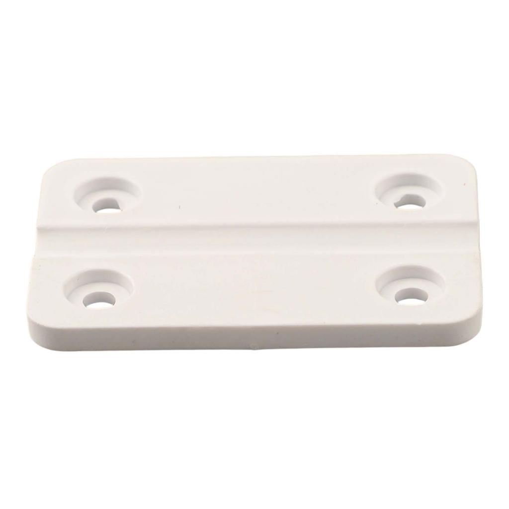 4pcs Replacement Hinges For Igloo Cooler Box White Plastic Hinges With Screws For Colemans Coolers Hinges Kit With Screws