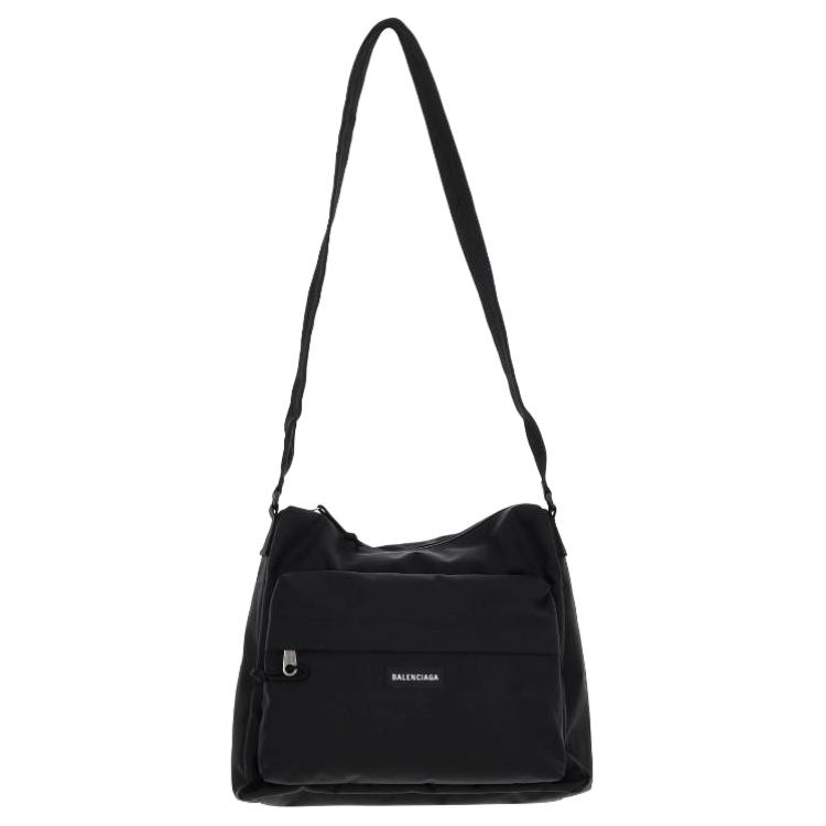 Balenciaga Recycled Casual Nylon Bag Black Men Bags 8062532JMF71000