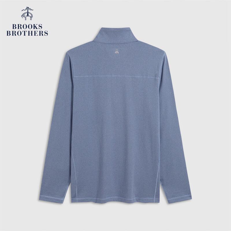 Мужской топ Brooks Brothers FW25 на молнии с полувысоким воротником M