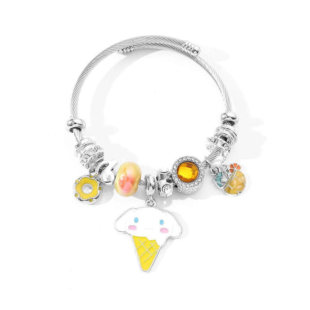Korean Dongdaemun Y2K Beaded Bracelet - Fresh and Cute Style for Women, Ideal Best Friend Gift