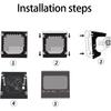 Programmable Smart Home Thermostat Digital Thermostat Intelligent Temperature Controller AC85V to 250V