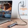 7 in 1 Type C Docking Station USB 3 0 Hub HDMI Adapter TF SD Card Reader for Laptop MacBook