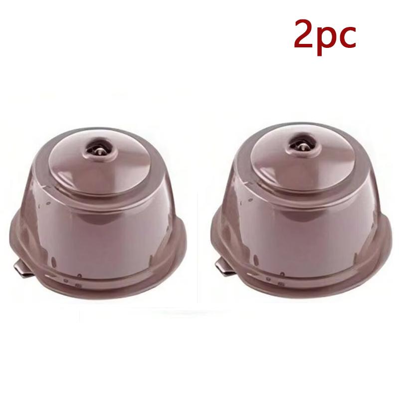 1/2/3/5pcs Reusable Coffee Capsule Filter Cup Dispenser For Nescafe Dolce Gusto Refillable Coffee Capsules Pod Compatible Kit