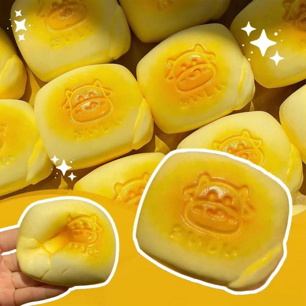 Simulated Milk Bread Squishy Non-Toxic Sensory Bread Toy Children Gift Fidget Bread Kids Adult
