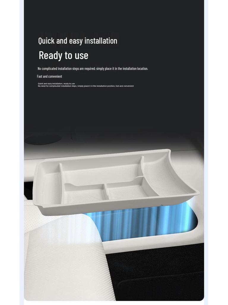 Silicone Divider Storage Box for I8 Center Console - Fits 25 Models