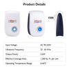 4pcs Ultrasonic Pest Repeller Insect Repellent For Rodents, Mice, Mosquitoes, Rats, Spiders, Ants