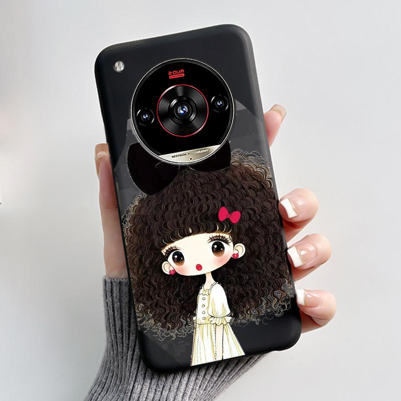 Funda Para ZTE Nubia Focus 2 Ultra Funda Z2463N Estética Lujo Linda Genial Niños Niñas Funda de Silicona Suave para Nubia Focus2 Ultra 5G