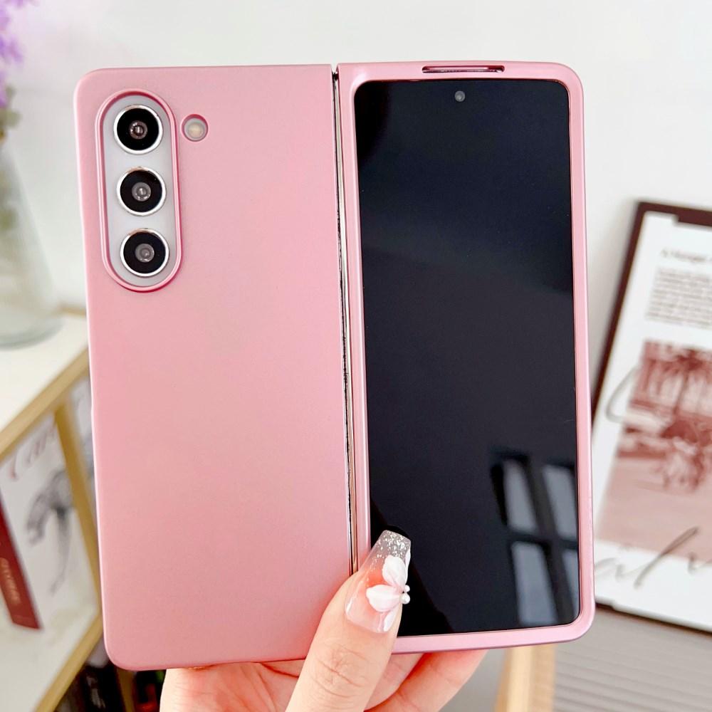 

Чехол Magsafe для Samsung Galaxy Z Fold 5 4 3 2, магнитный чехол с беспроводной зарядкой, ультратонкая матовая противоударная жесткая обложка, аксессуары For Z Fold 4 розовый