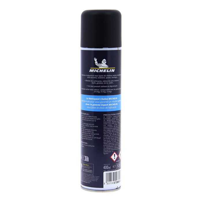 MICHELIN Moto Nettoyant Chaînes - 400 Ml