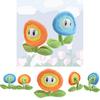 New Mario Plush Orange Flame Blue Ice Sunflower Soft Toy 18cm