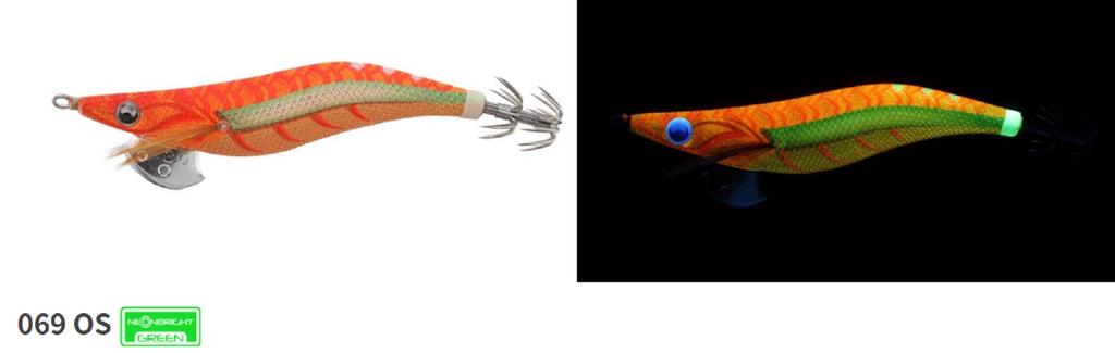 Yamashita Live Egi-O-Q Squid Jig 2.5-10 Grams-5-5.5sec Per M 069 (3444)