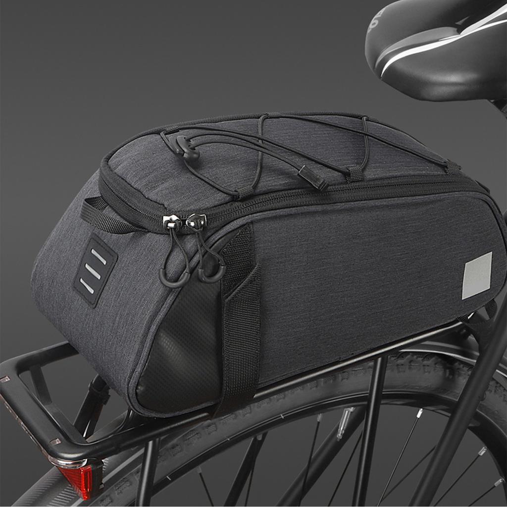 Bike Rack Bag Water Repellent Cycle Bike Rear Seat Bag Bike     Pack Road Bike Carrier Bag