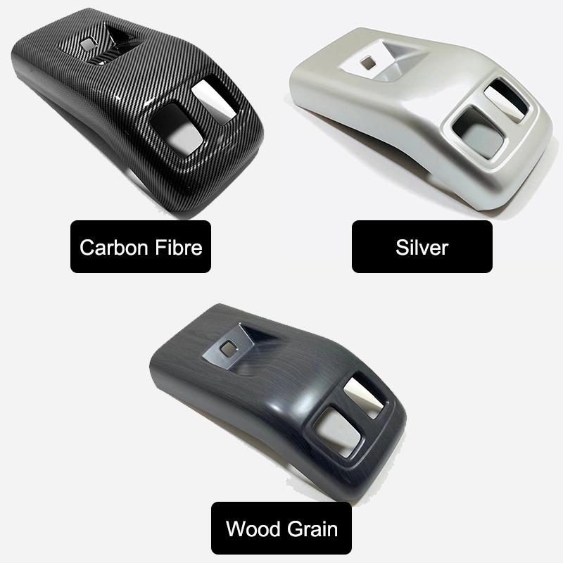 Ramka osłony nawiewu klimatyzacji tylnej naklejka ozdobna do Hyundai Tucson NX4 Akcesoria ABS do stylizacji samochodu