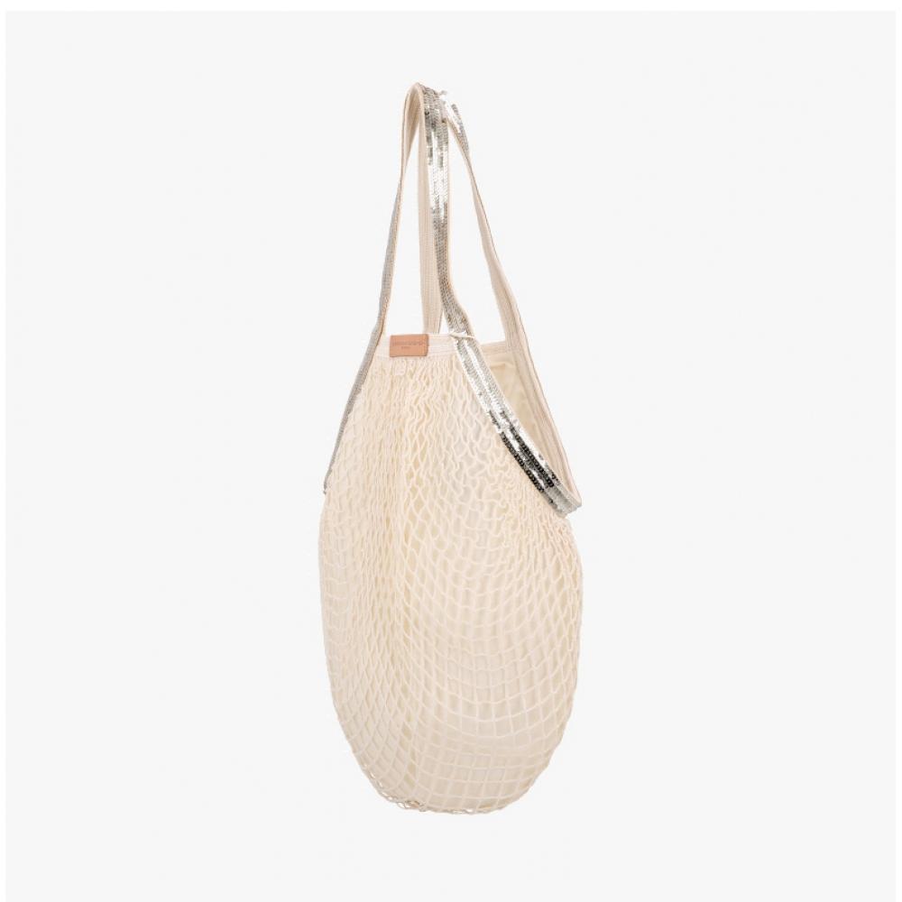 Vanessabruno Pailletten Netz-Tragetasche 1eve26 V40700 220