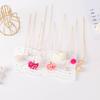 Y 10pcs/set Pink Hydrangea Flower Rattan Sticks Rose Lavender Jasmine Fireless Fragrances Reed Diffuser Stick DIY Home Decor