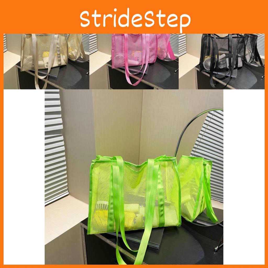 And Durable Lightweight Mesh Tote Bag In Various Colors For Trendy Looks Beach