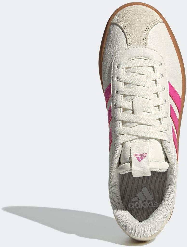 Кроссовки Adidas VL Court 3.0 Women core white/pulse magenta/gold met