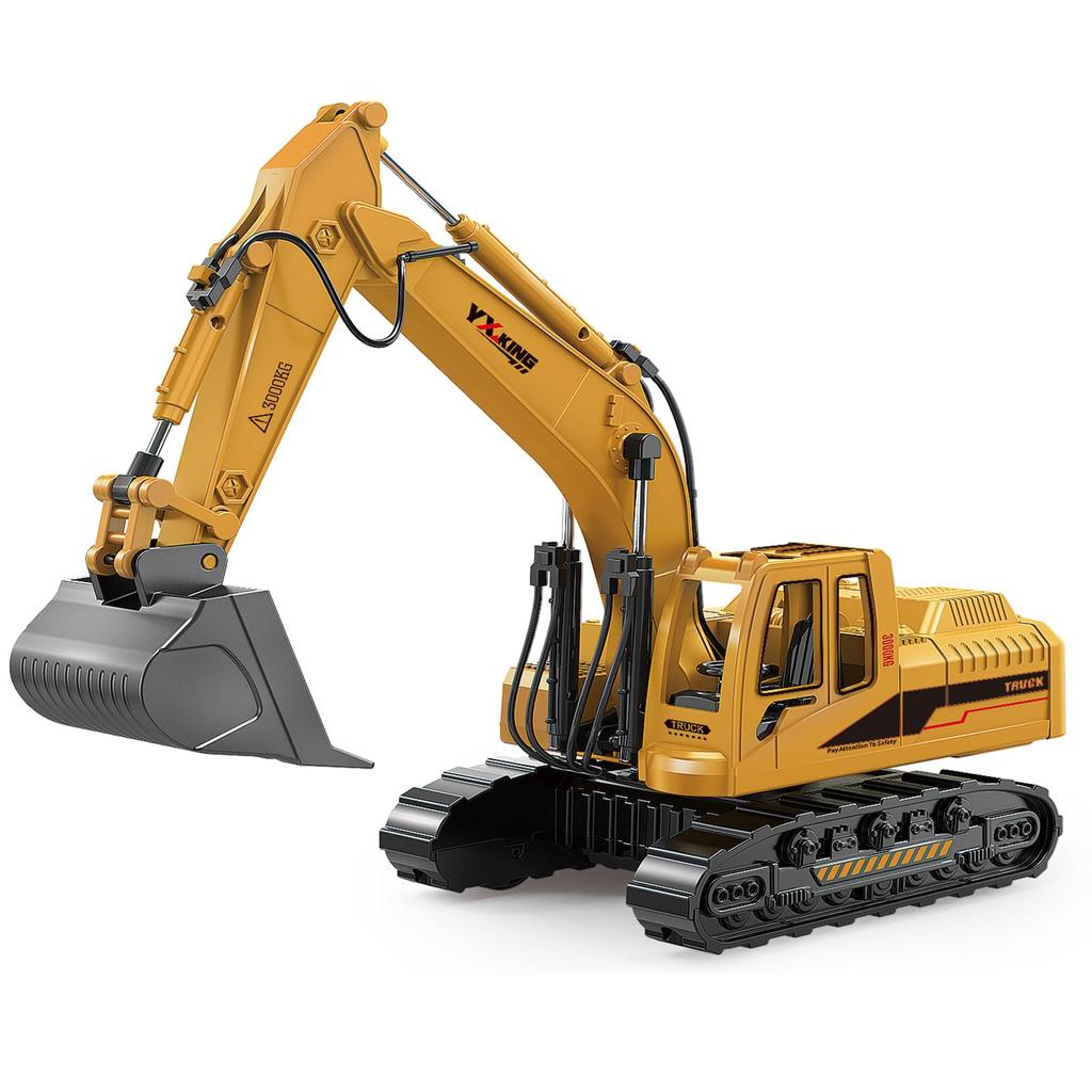 Excavator Construction Work Excavator Model Construction Sand Boys and Indoor and Outdoor Birthday Gift Vehicle Vehicle, Vehicle, Truck, Toy,