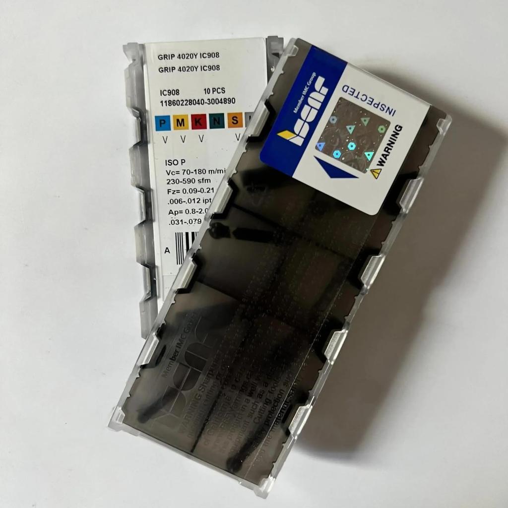 GRIP4020Y IC908 /Industrial Indexable Carbide Inserts 10 PCS
