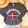 Kopenhagen Dänemark T-Shirt, Kopenhagen Familienausflug Shirt, Kopenhagen Urlaubs-T-Shirt, Kopenhagen Dänemark