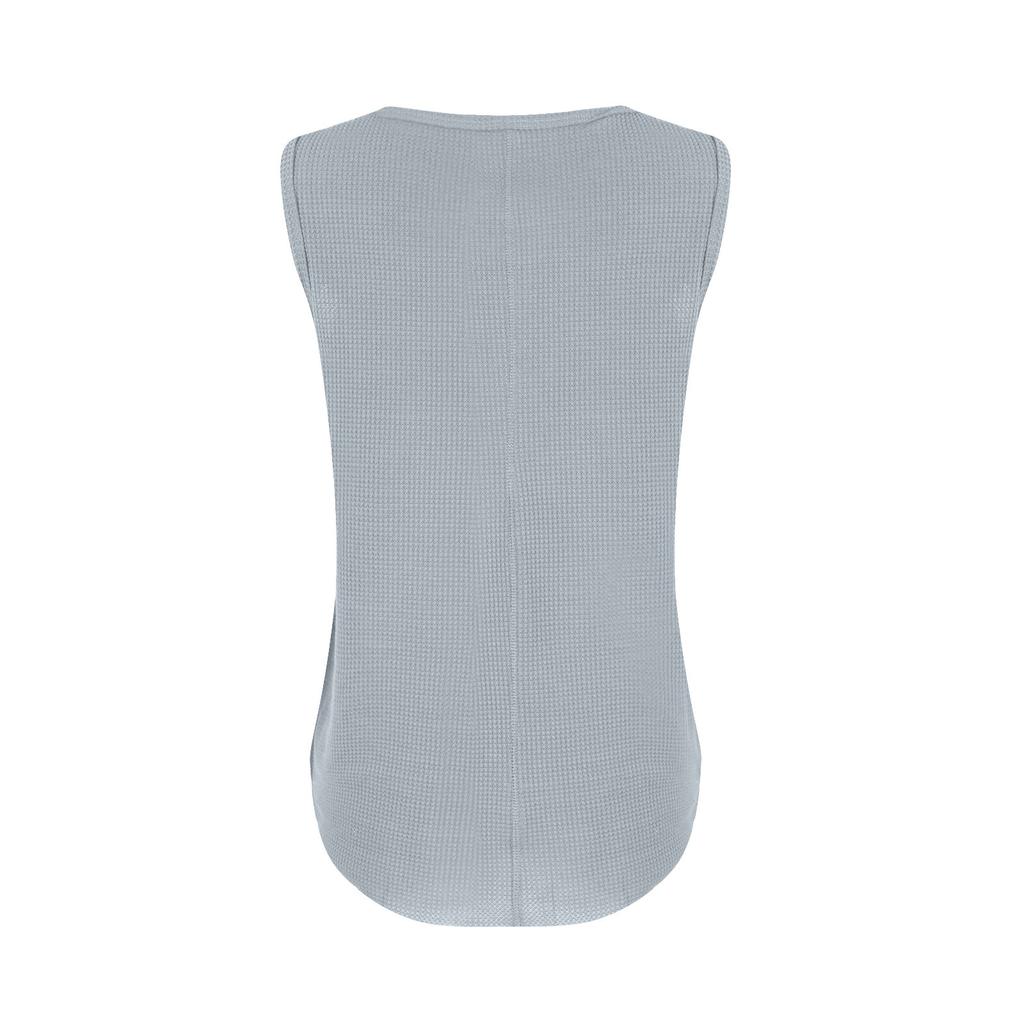 Summer New Women's Color Round Neck Sleeveless T-Shirt Tops And Vests