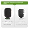 2 Pcs Pickleball Paddle Frosted Surface Sticker Residue Free Adhesive Wearproof For Training Matches