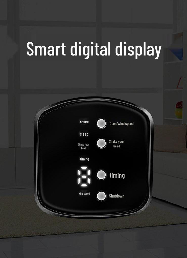 16palcový tichý oscilační stolní ventilátor pro domácnost a koleje