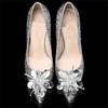 Shining DIY Crystal Flowers Glass Bridal Wedding Party Shoes Accessories For High Heels Sandals Boots Decorations Shoe's Flower