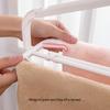 Large Foldable Coat Rack for Quilts, Towels, Sheets, and Clothes - Multi-Functional, Retractable Drying Hanger