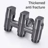 3 Way Water Diverter Valves Steel Quick Connect Splitter Versatile 3 Way Water Distributor for Kitchen Bathroom Garden