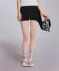 YOUHEE Slogan Skirt Pants_Black