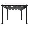 Pavilion with Extendable Roof 3x3 M Anthracite