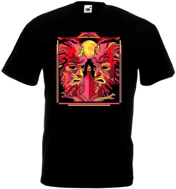 ZARDOZ v.3 Movie Poster T shirt black Unisex T-Shirt Graphic Tee S