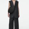 COS Quilted Texture Polyester Cloud Bag Shoulder Crossbody Bag Regular Women bags Black 1213736001