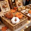 Yousheng Plush Pumpkin, with Maple Leaf Decor Halloween Decoration, 3D Pumpkin Throw Pillow, Soft Cute Harvest Festival Home