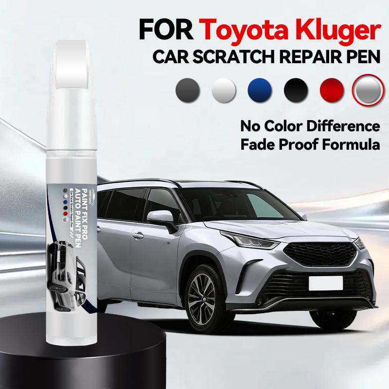 

Car Paint Repair Pen For 2019-2025 Toyota Kluger Paint Scratch Repair Accessories White 064 Black Galena Blue Atomic Rush срібний