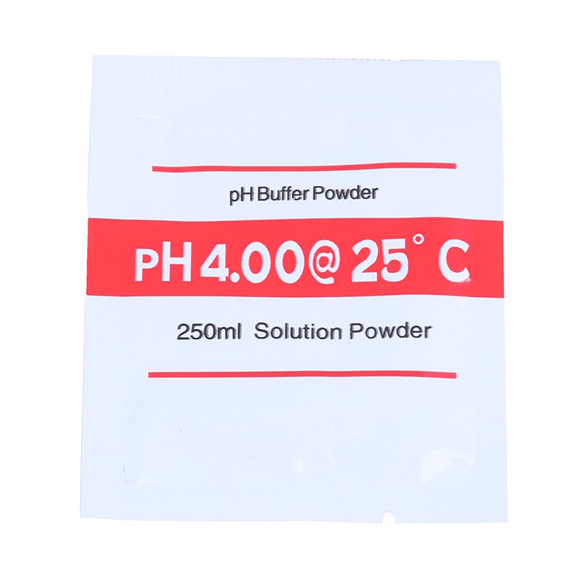10pcs PH Meter Buffer Solution Powder Calibration Water 4.01//6.86 Test Point