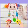 Baby Bedroom Baby Mobile With Plush Monkey Wind Chime For Crib Decor