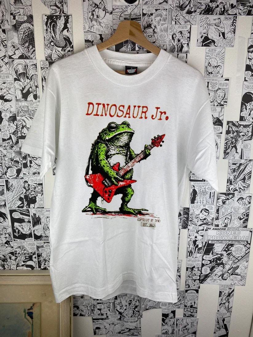 Dinosaur Jr rock band unisex white vtg tshirt all sizes available QT5048 XL