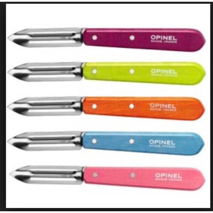 Skalare - OPINEL - Nr 115 - Rostfritt stål - Trä - Beige