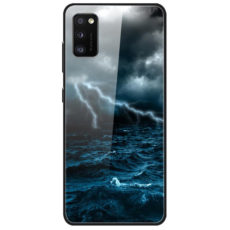Tempered Glass Hard Case for Samsung Galaxy M31s M21s M31 M21 M51 Phone Cover Protective M 21s Fundas Fashion M 31s