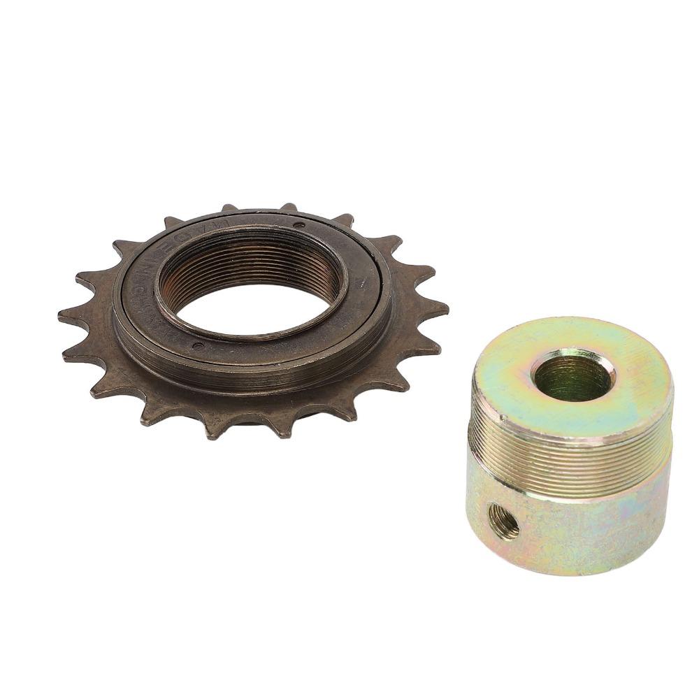 With 13mm Connector Single Speed Freewheel 18T Bike Freewheel Bicycle Freewheel  for Mountain Bikes