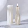 Nordic Perfume Bottle Candle Silicone Mold Classic Geometric Cylindrical Candle DIY Plaster Resin Soap Mold Home Decoration Gift